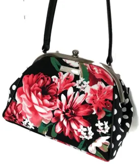 2073-Vivid Red Floral