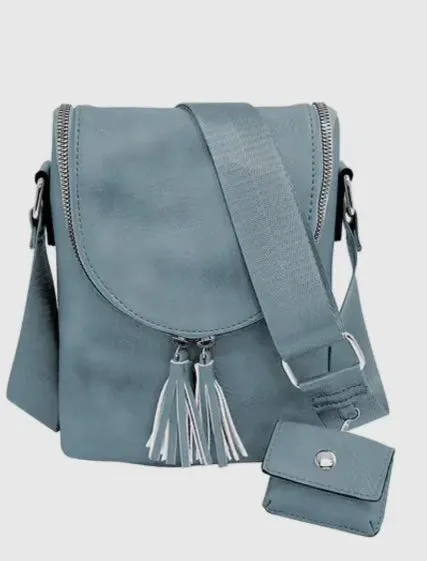 Accessories/ Gifts - Abby Crossbody Purse, 3 Color Options