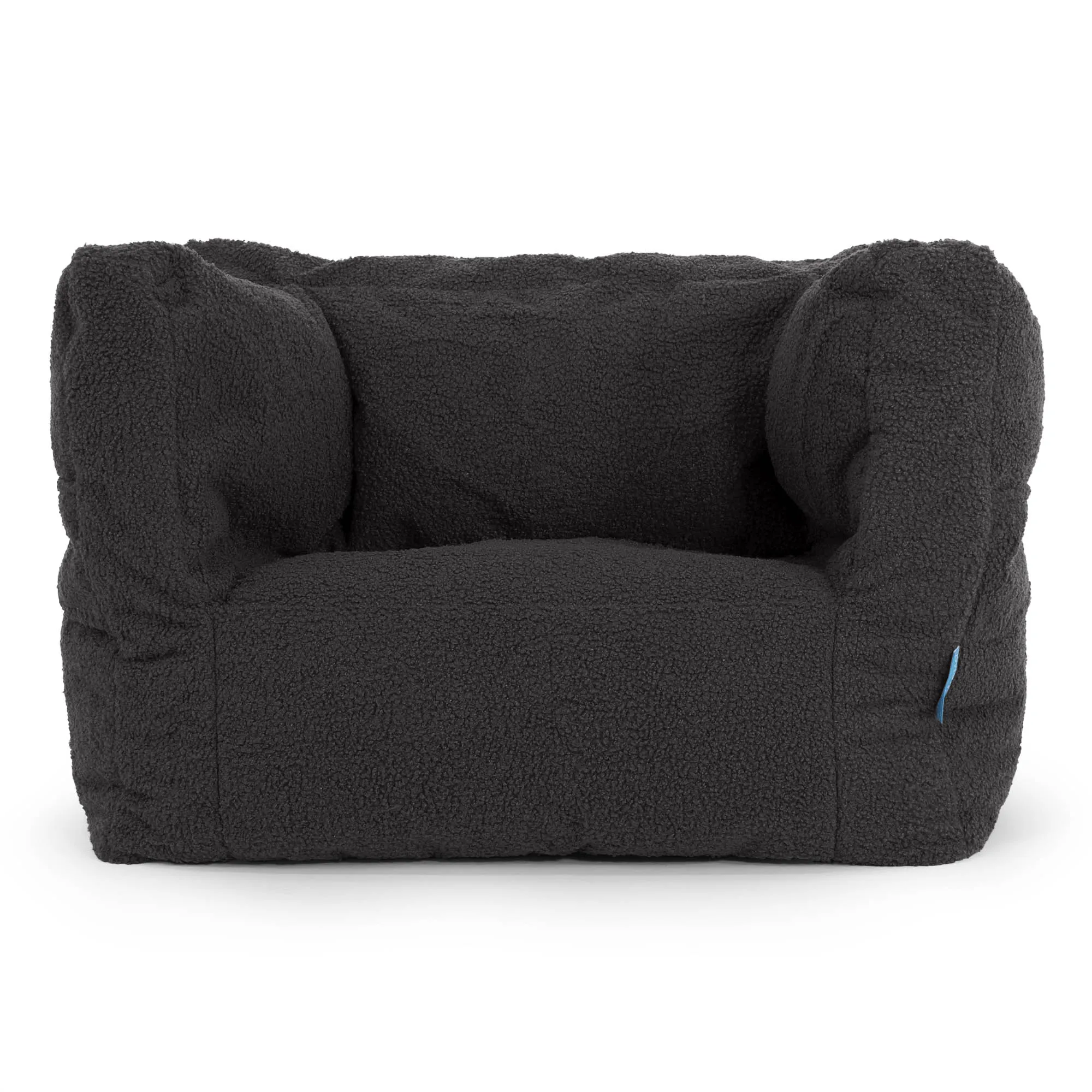 Albert Children's Bean Bag Armchair 1-5 yr - Boucle Graphite Grey
