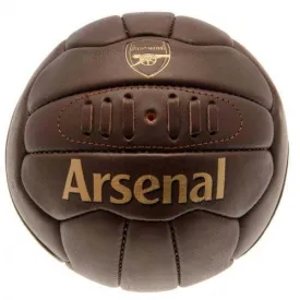 Arsenal FC Leather Retro Football
