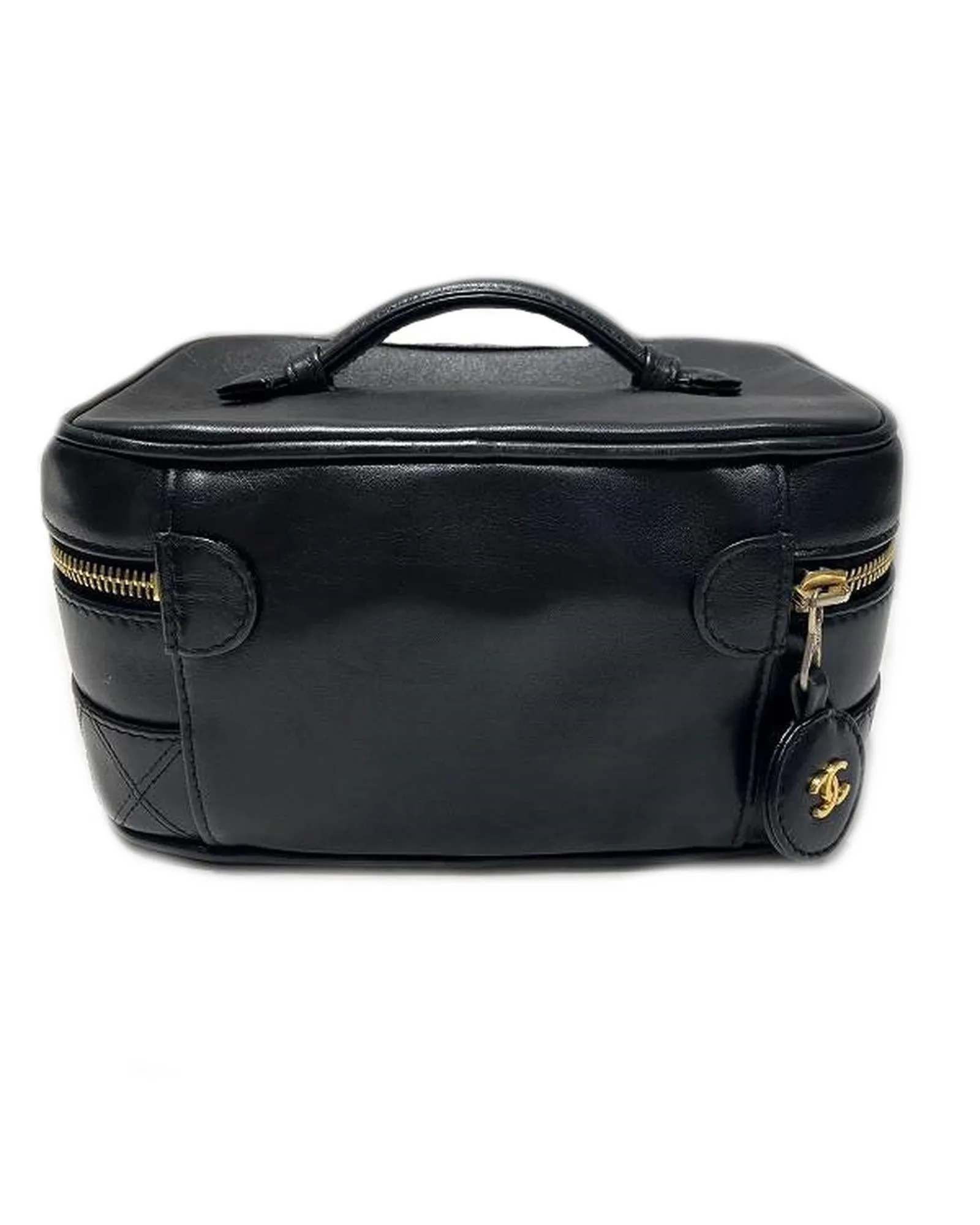Authentic Chanel Lambskin Bicolore Handbag in Good Condition
