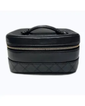 Authentic Chanel Lambskin Bicolore Handbag in Good Condition