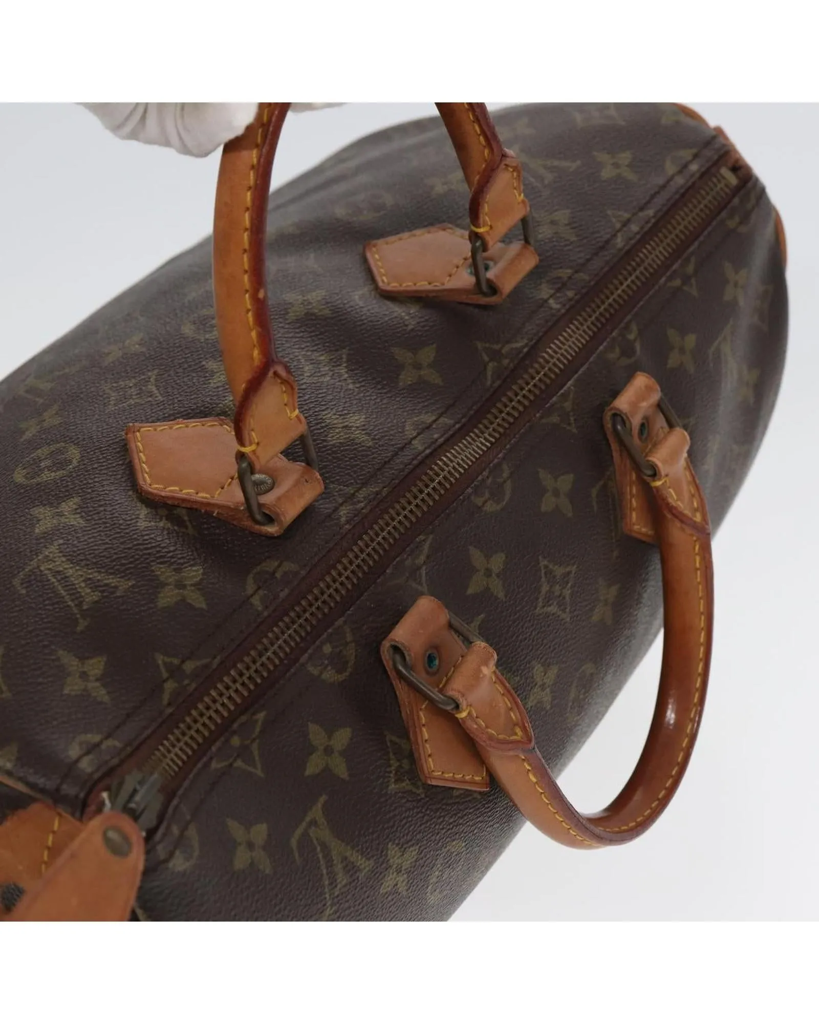Authentic Monogram Canvas Hand Bag - Used