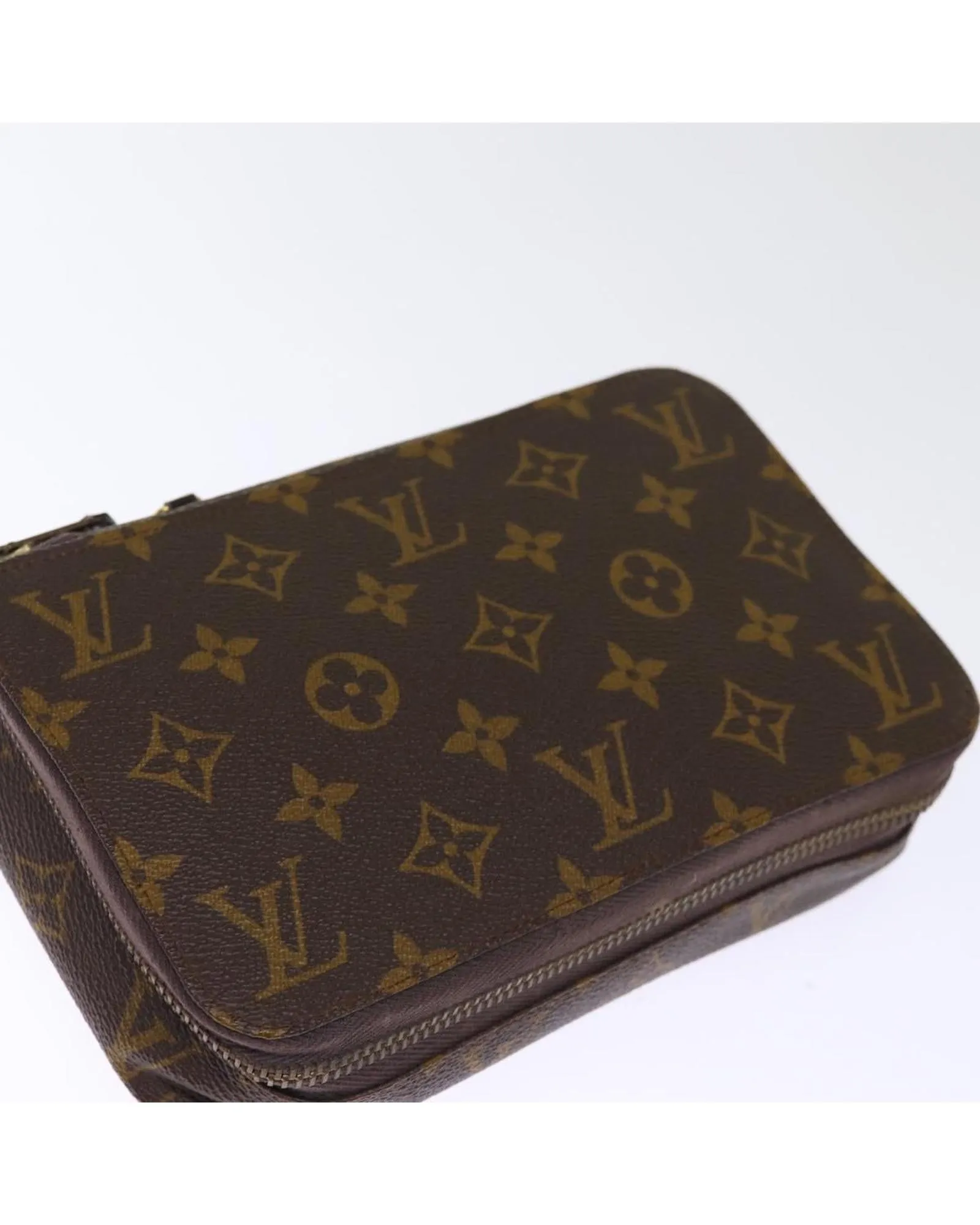 Authentic Monogram Jewelry Box with Monte Carlo Design
