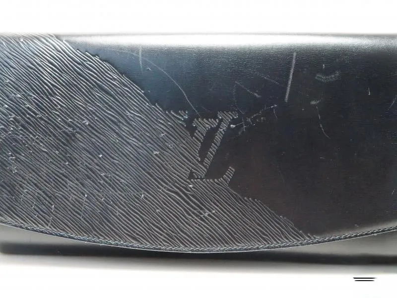 Authentic Pre-owned Louis Vuitton Cuir Opera Partial Grain Leather Noir Pochette Egee M63962 181810