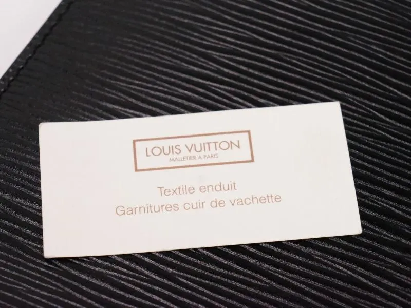 Authentic Pre-owned Louis Vuitton Vintage Epi Black Pochette Arts-deco Gm Clutch Bag M52632 210470