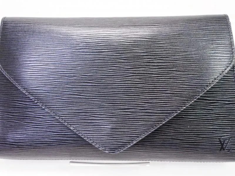 Authentic Pre-owned Louis Vuitton Vintage Epi Black Pochette Arts-deco Gm Clutch Bag M52632 210470
