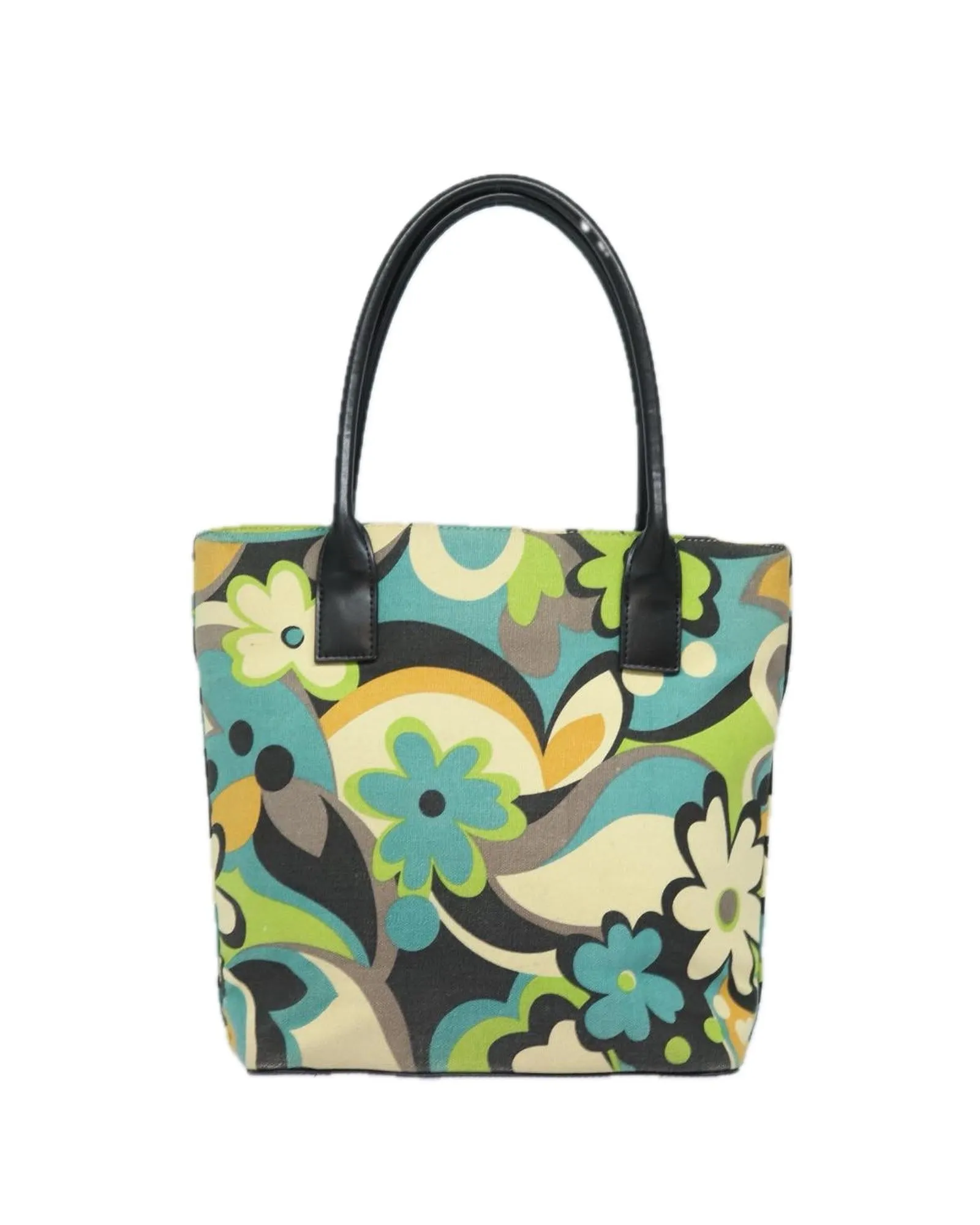 Blue Canvas Hand Bag by Balenciaga