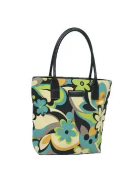 Blue Canvas Hand Bag by Balenciaga