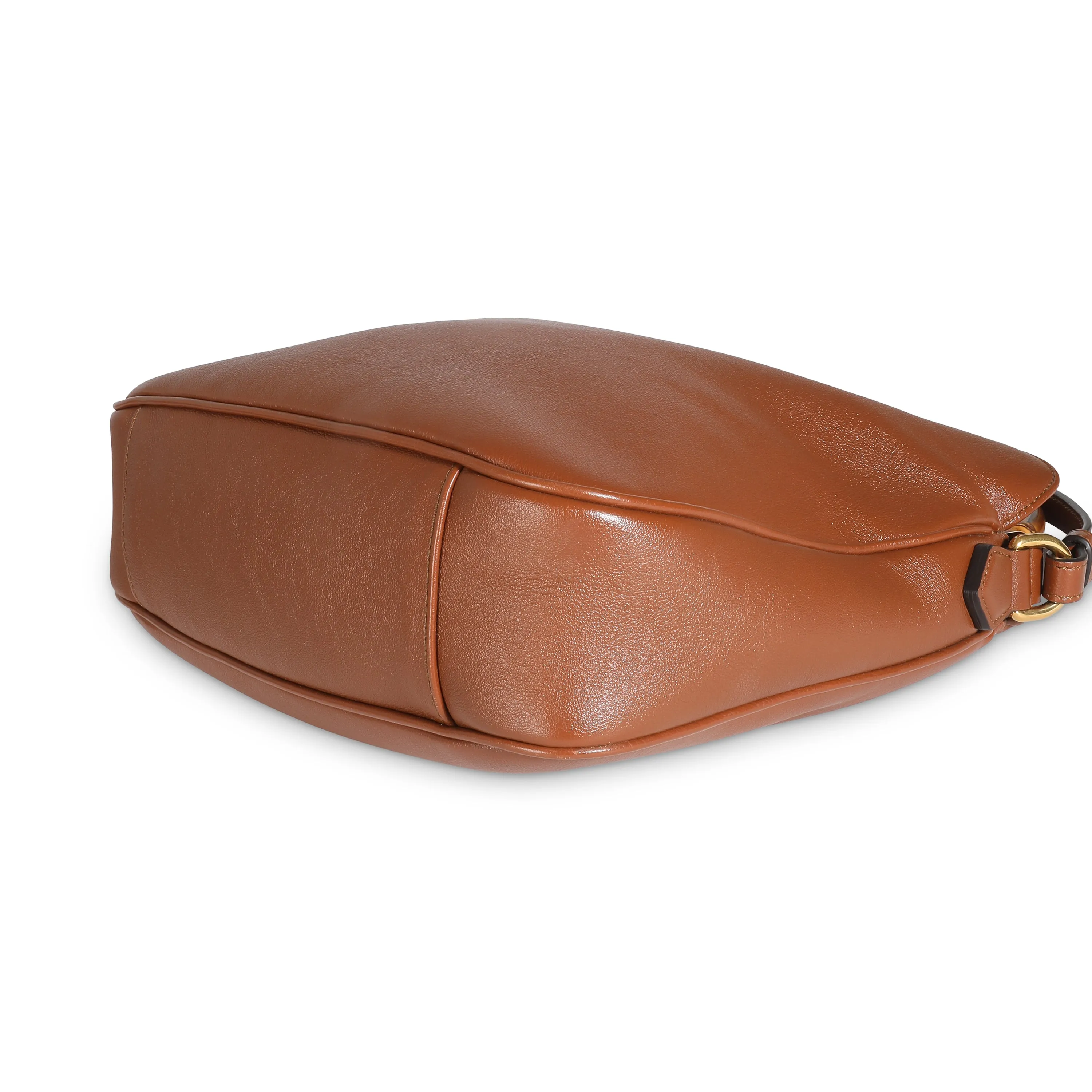 Brown Calfskin Medium Diana Shoulder Bag