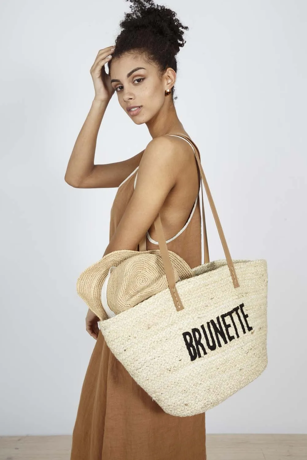 Brunette Basket Tote