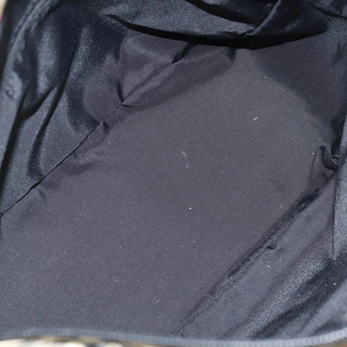 BURBERRY Blue Label Hand Bag Nylon Black  81325