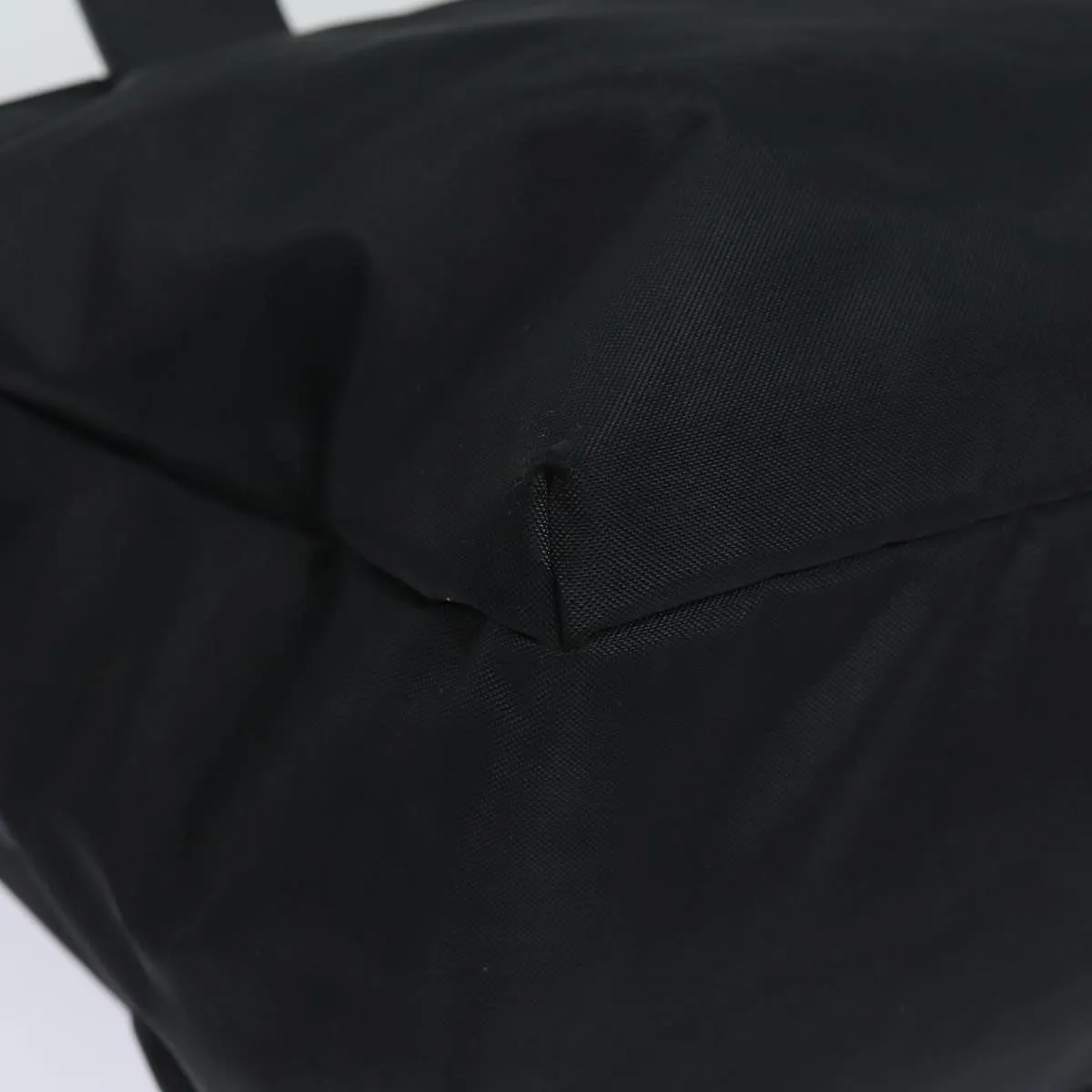 BURBERRY Blue Label Hand Bag Nylon Black  81325