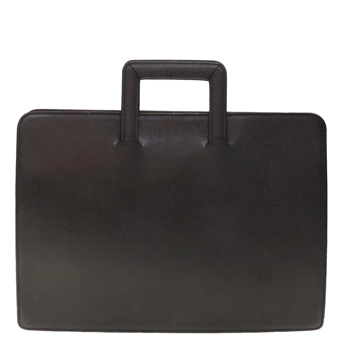 BURBERRY Hand Bag Leather Black  bs11813