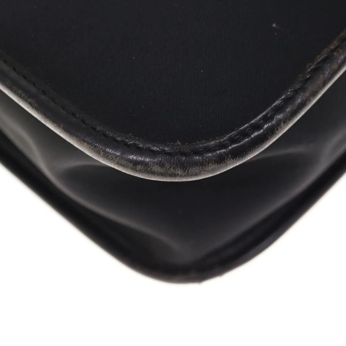 BURBERRY Hand Bag Nylon Black  ac2627