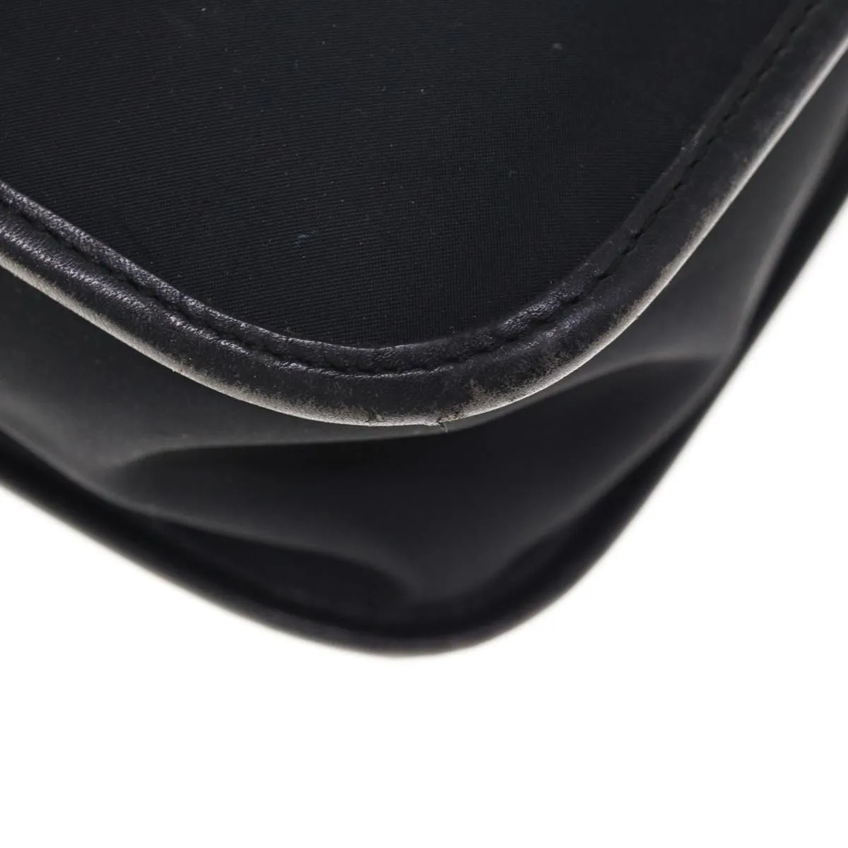 BURBERRY Hand Bag Nylon Black  ac2627
