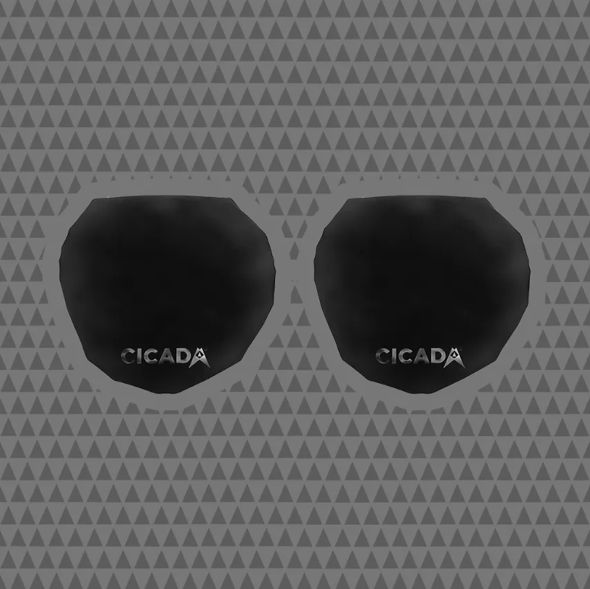 Cicada Audio CHDLC 14  HD Bag Lid Covers (Pair)