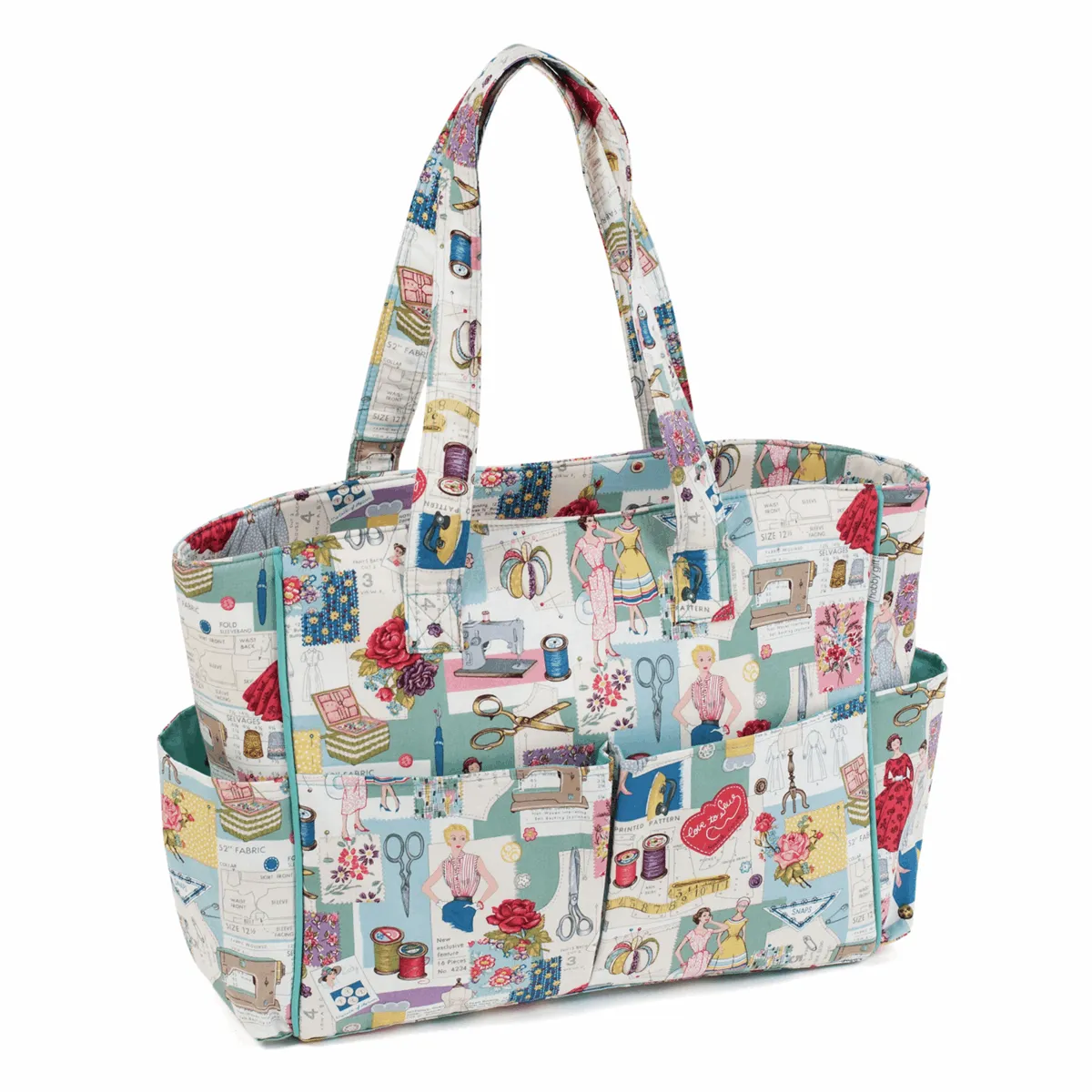 Deluxe Craft Bag - Sew Retro