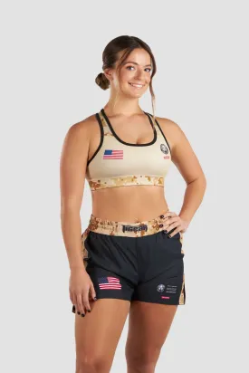Desert Camo Sports Bra