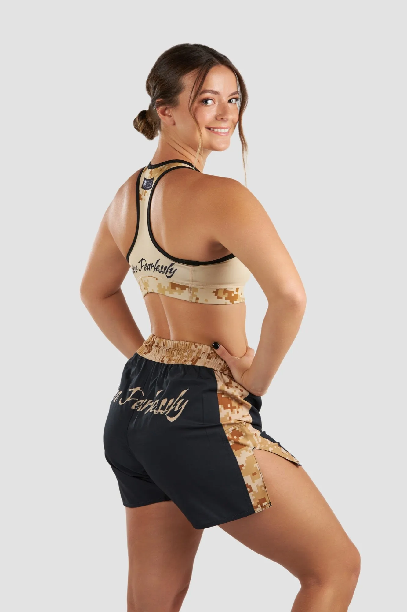 Desert Camo Sports Bra
