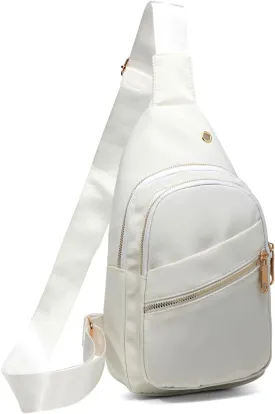 EVANCARY Small Sling Bag for Women Men, Sling Backpack Chest Daypack Crossbody Bag for Travel Outdoor Hiking