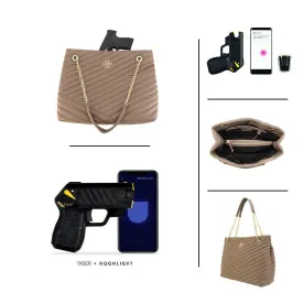 Flora Conceal Carry Handbag Purse and Taser Pulse Plus Bundle