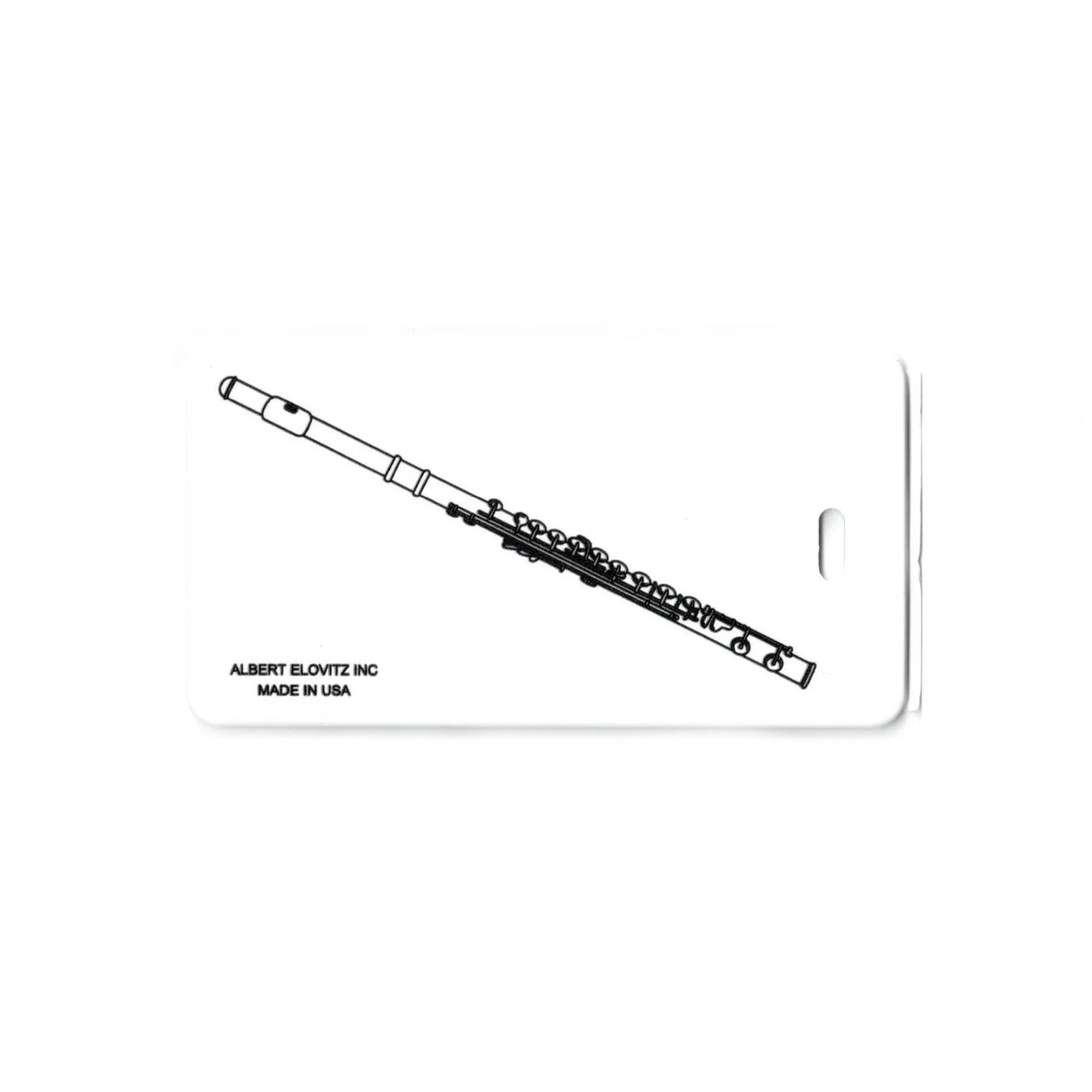 Flute Luggage Tag