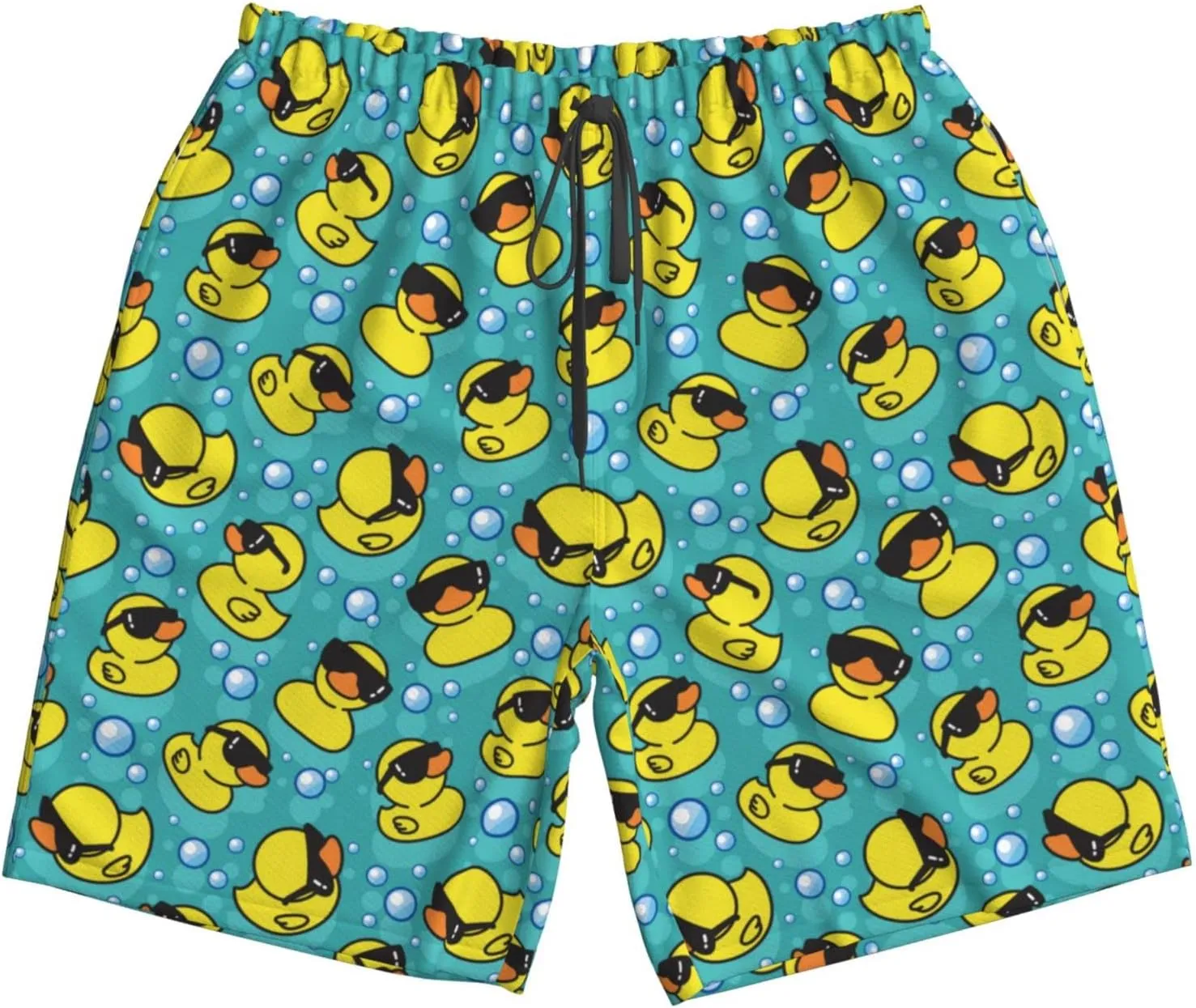 FREEHOTU Men's Swim Trunks Beach Board Shorts Quick Dry Swimwear Sports with Pockets