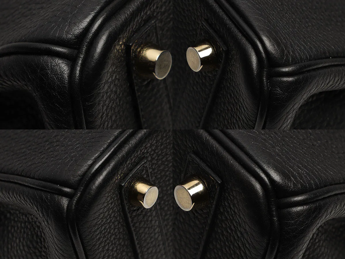 Hermès Black Togo Birkin 25
