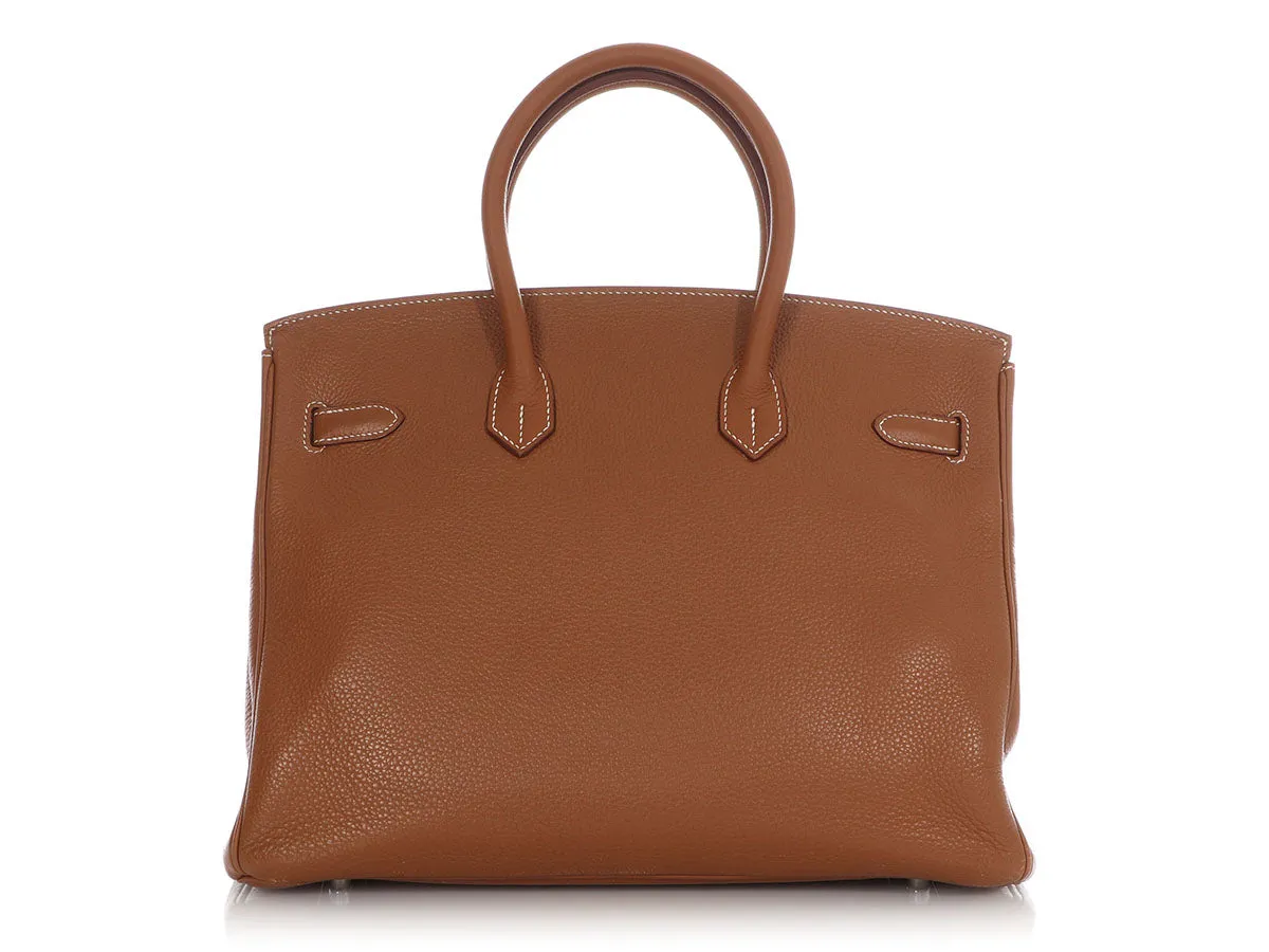 Hermès Gold Togo Birkin 35