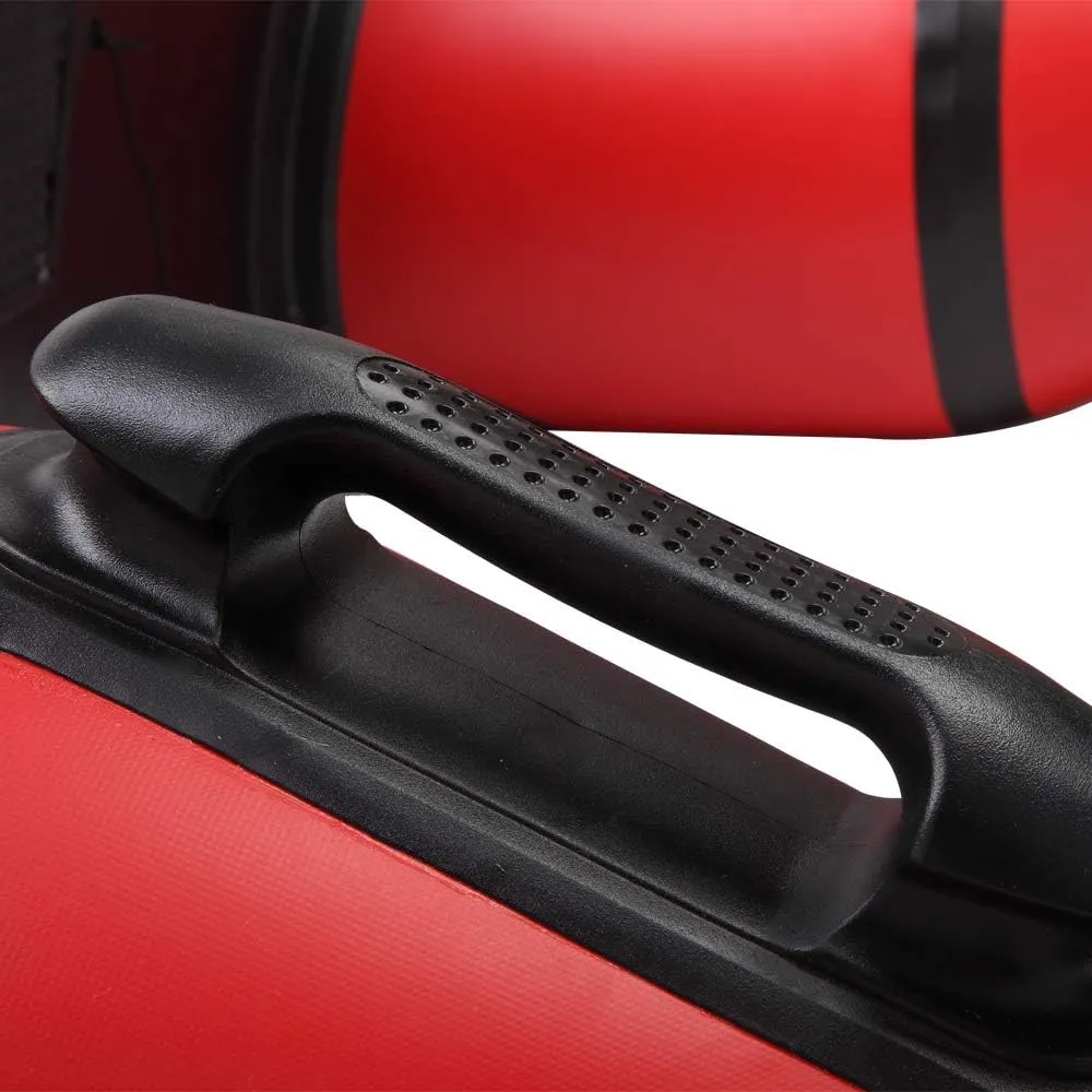 Inflatable Boat Set,Thicken Inflatable Rafts with Air Pump Rope Paddle for Adults and Kids