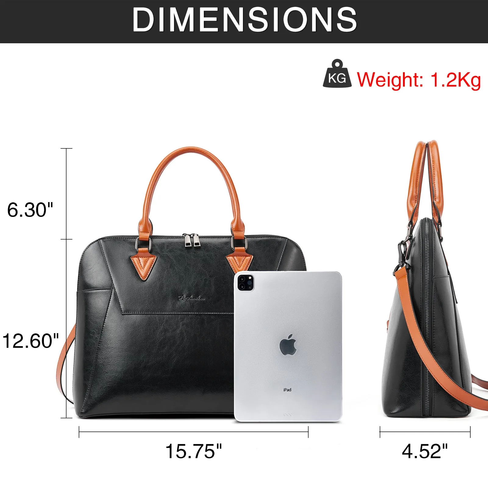 Jasmina Versatile Briefcases - Quality And Details