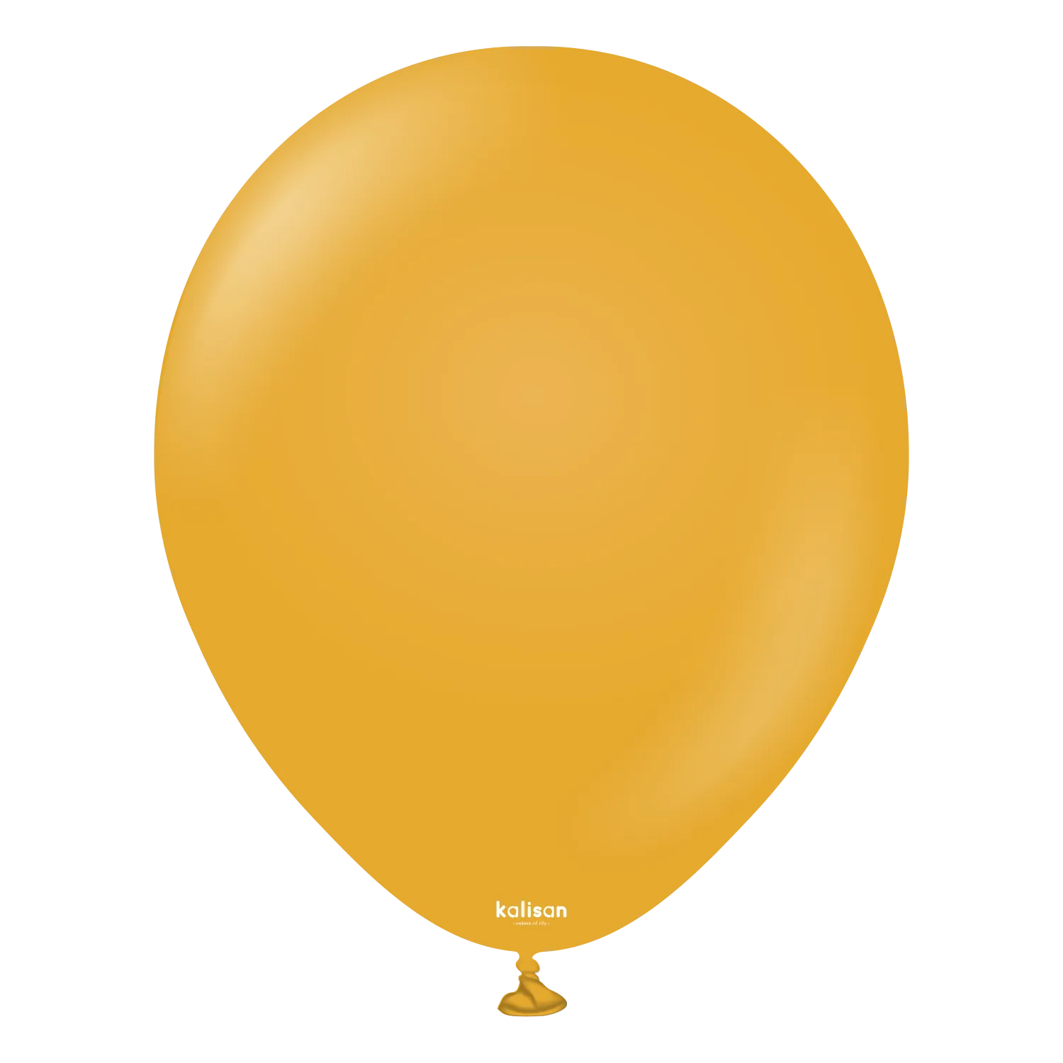Kalisan Latex Retro Mustard - 12", 100 Pieces