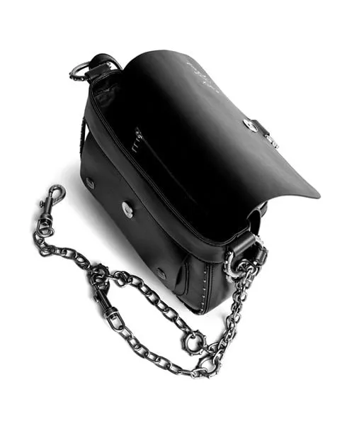 Kate Zadig & Voltaire Leather Crossbody Bag, Black
