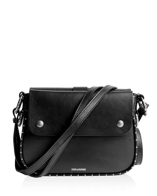 Kate Zadig & Voltaire Leather Crossbody Bag, Black
