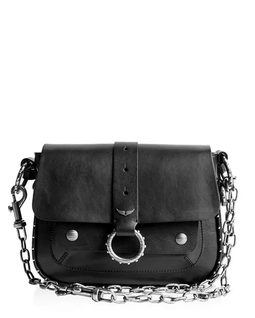 Kate Zadig & Voltaire Leather Crossbody Bag, Black
