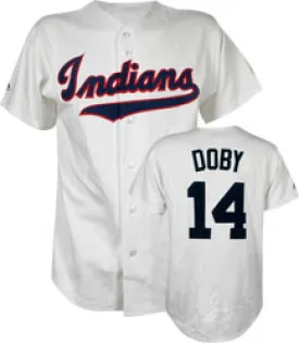 Larry Doby Cleveland Indians Throwback Jersey