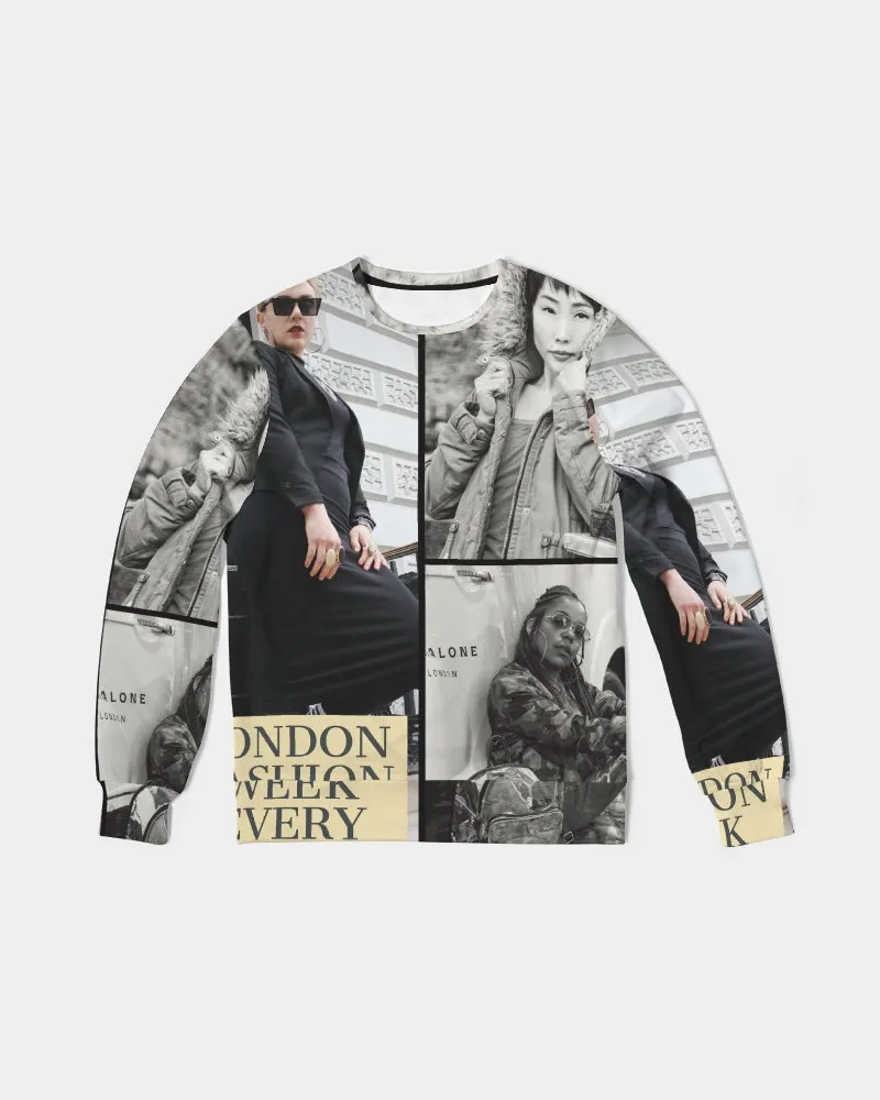 L.D.F.W Men's Classic French Terry Crewneck Pullover