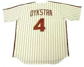 Lenny Dykstra 1990 Phillies Jersey