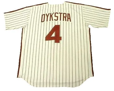 Lenny Dykstra 1990 Phillies Jersey