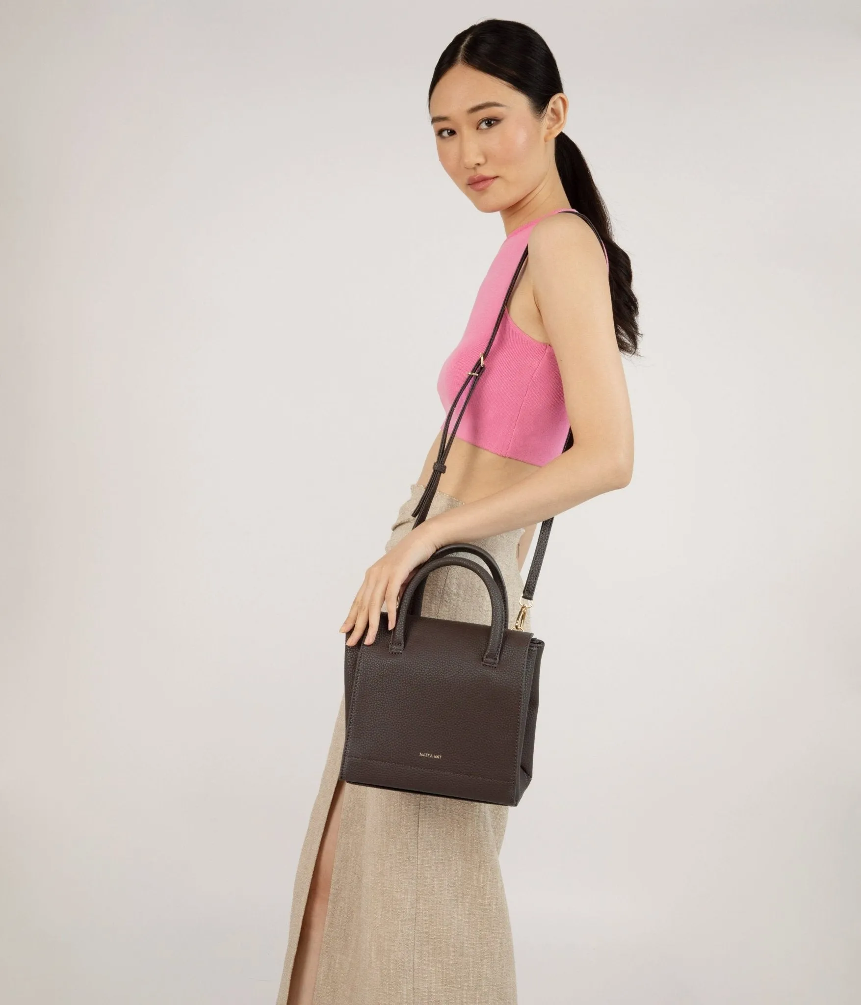 MATT&NAT ADEL SM Purity - Vegan Satchel