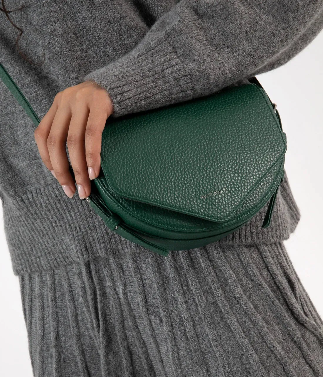 MATT&NAT TWILL Purity - Vegan Saddle Bag