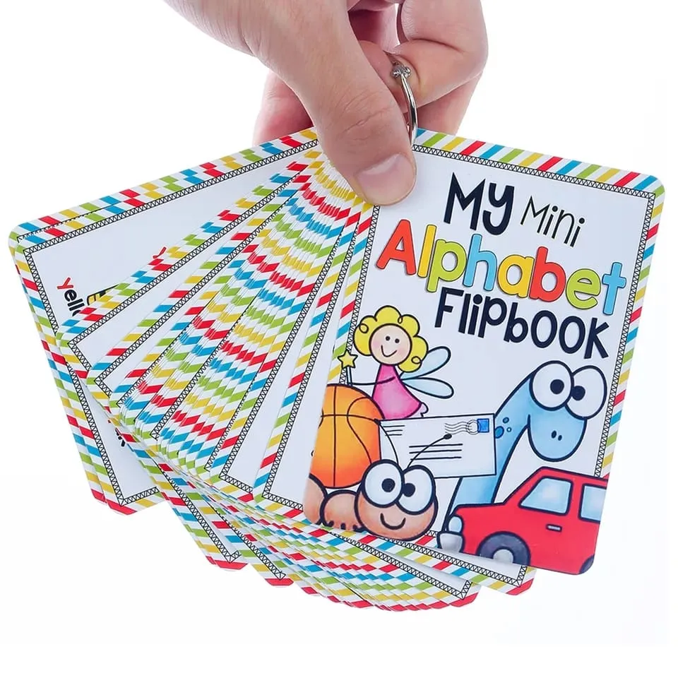 My Mini Alphabet with Phonics Learning Flipbook 27pcs