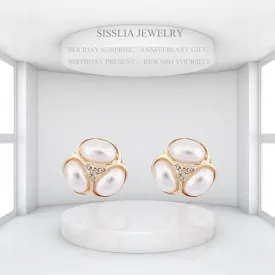 Pearl S925 Earrings