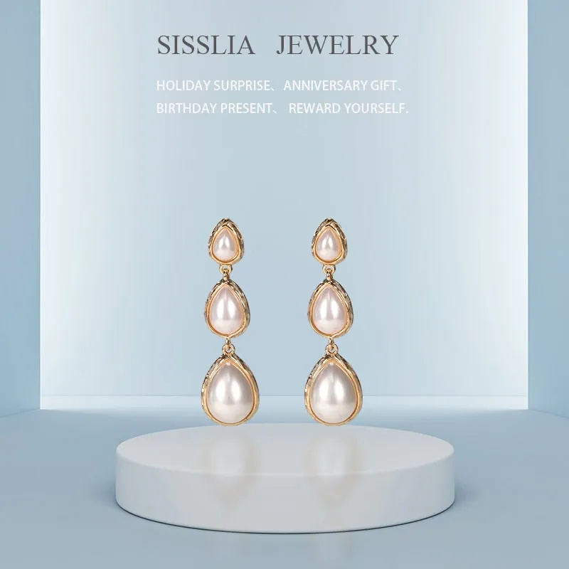 Pearl S925 Fashion Earrings