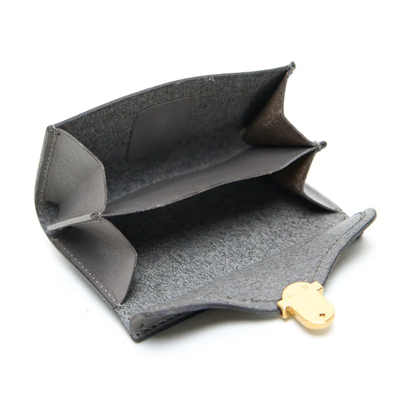 Retro Simple Leather Portable Coin Purse