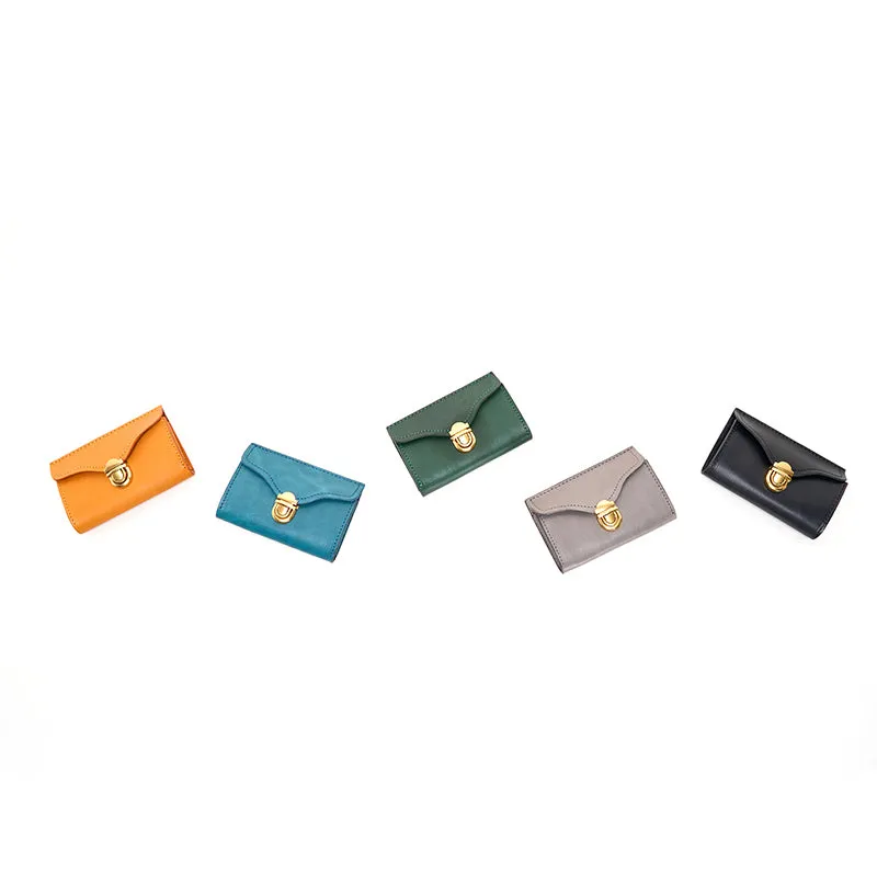 Retro Simple Leather Portable Coin Purse
