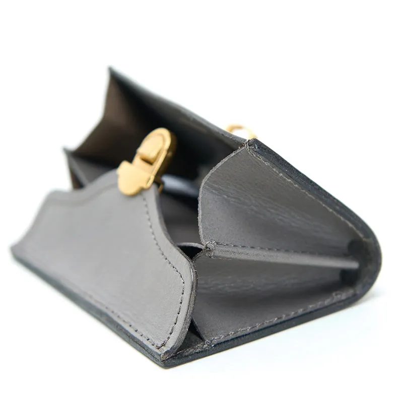 Retro Simple Leather Portable Coin Purse