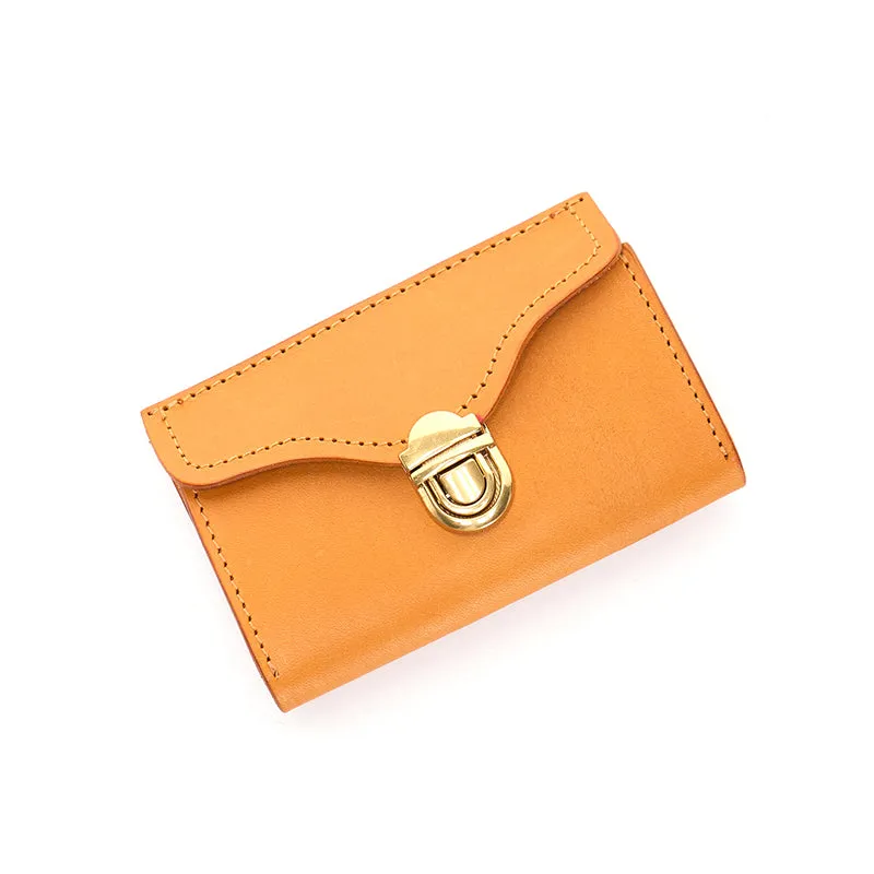 Retro Simple Leather Portable Coin Purse