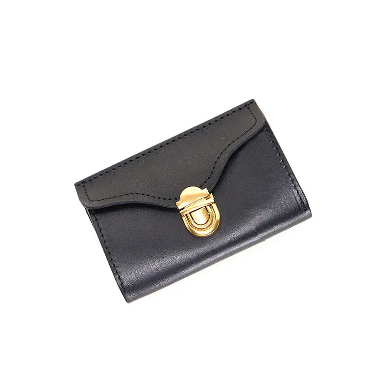 Retro Simple Leather Portable Coin Purse